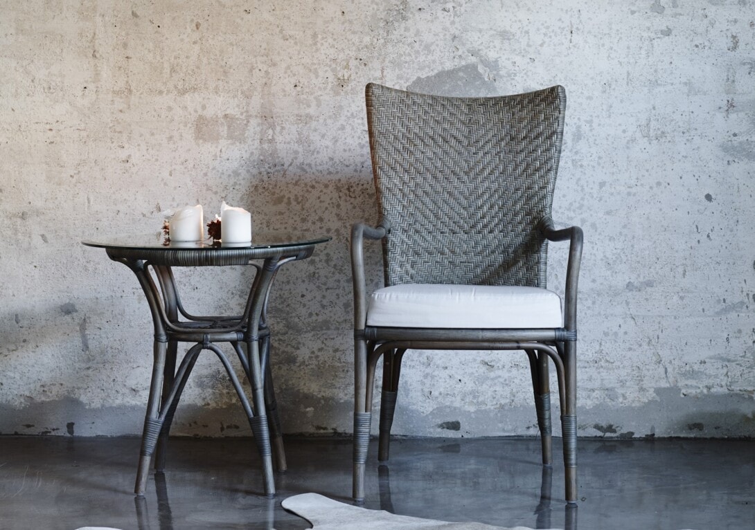 Sika Design: Melody Dining Carver Chair in Taupe