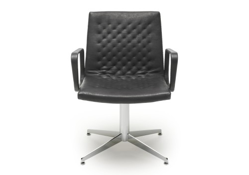 de Sede: DS-1051 Visitors Chair with custom armsrests