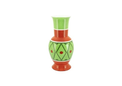 Abhika: Geo Dots Vase ceramic DOMO decorated porcelain vase